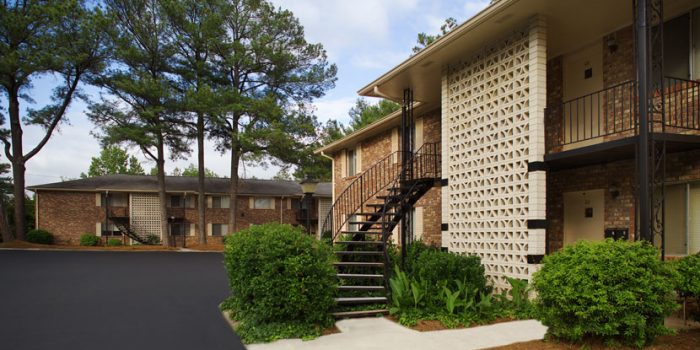 renovated multi-family property redevelopment project